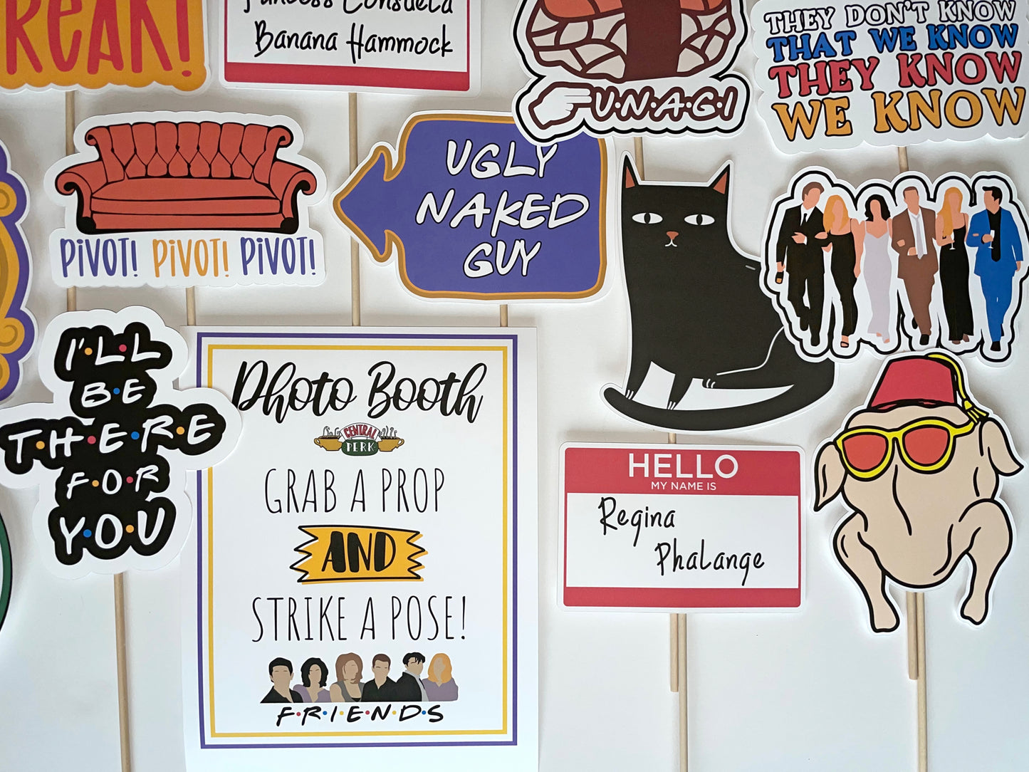 Friends Party Props