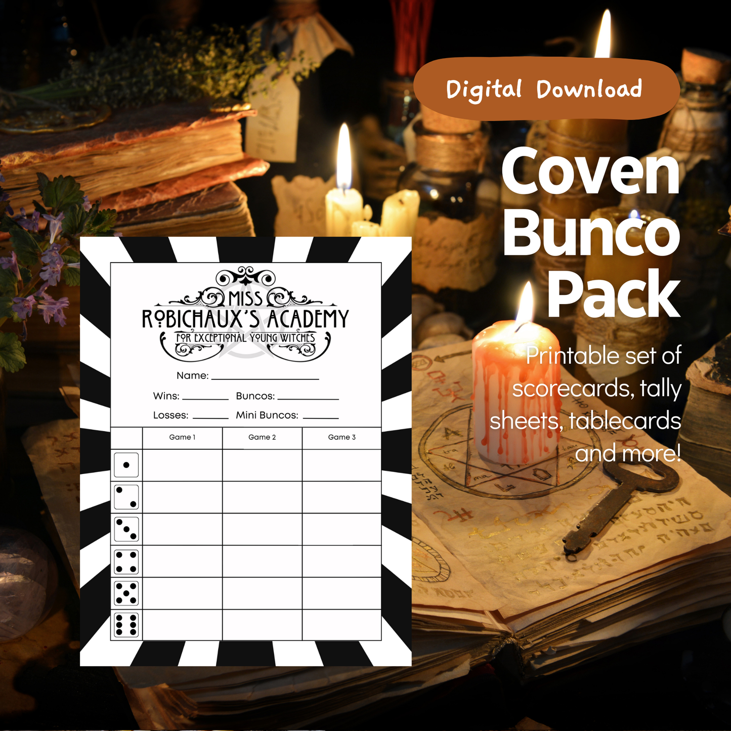 Coven Bunco Set