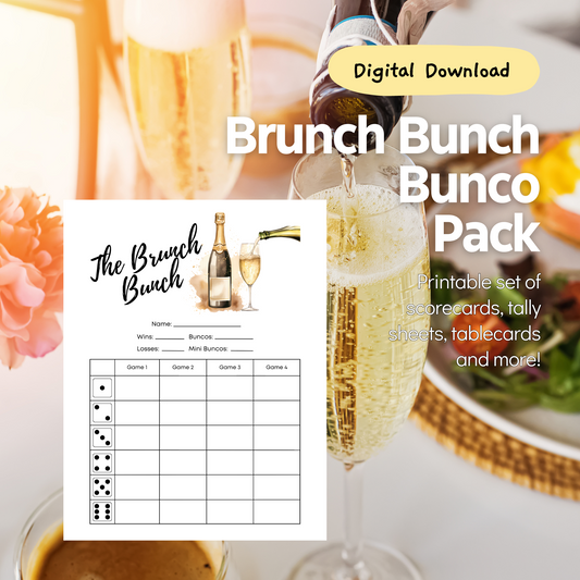 Brunch Bunch Bunco Set