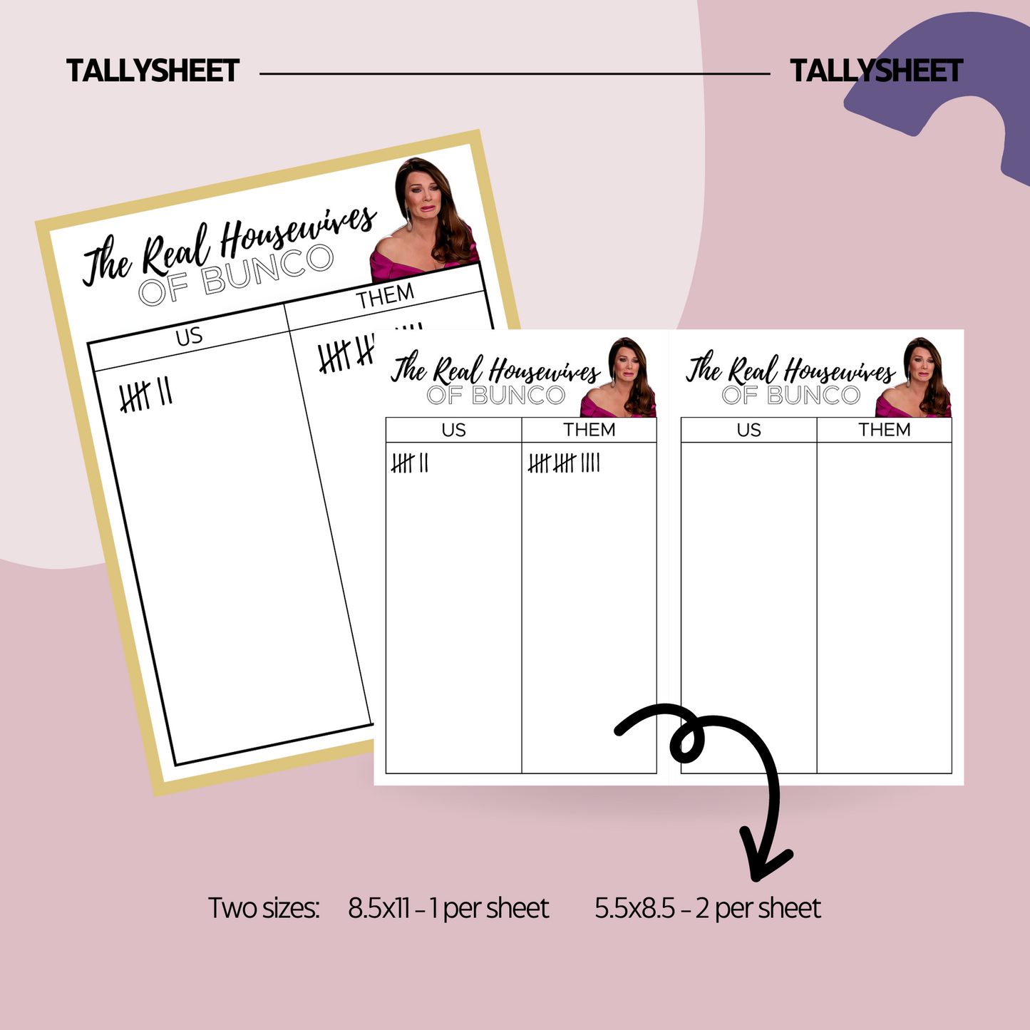 Housewives Bunco Set