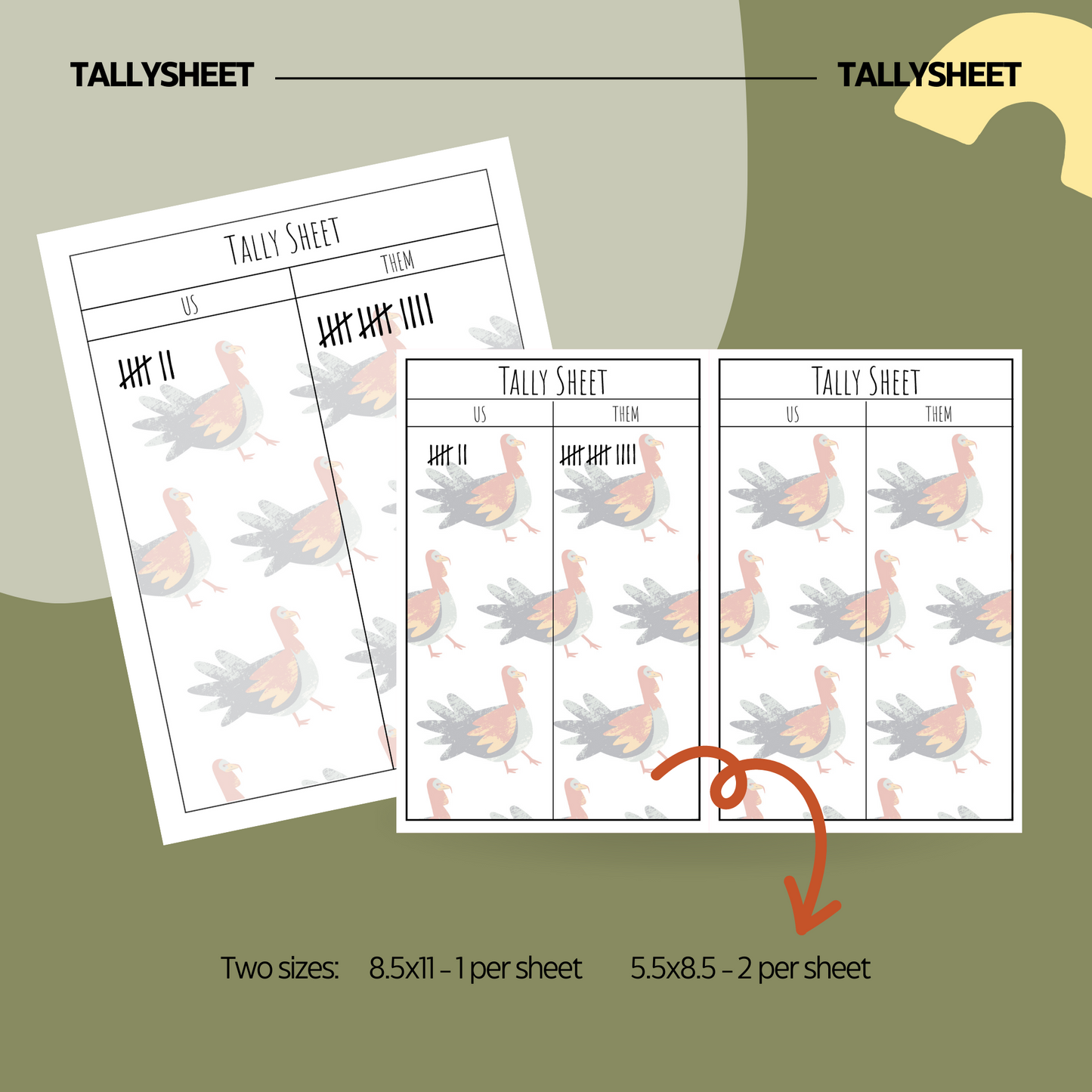 Gobble til you Wobble Bunco Set