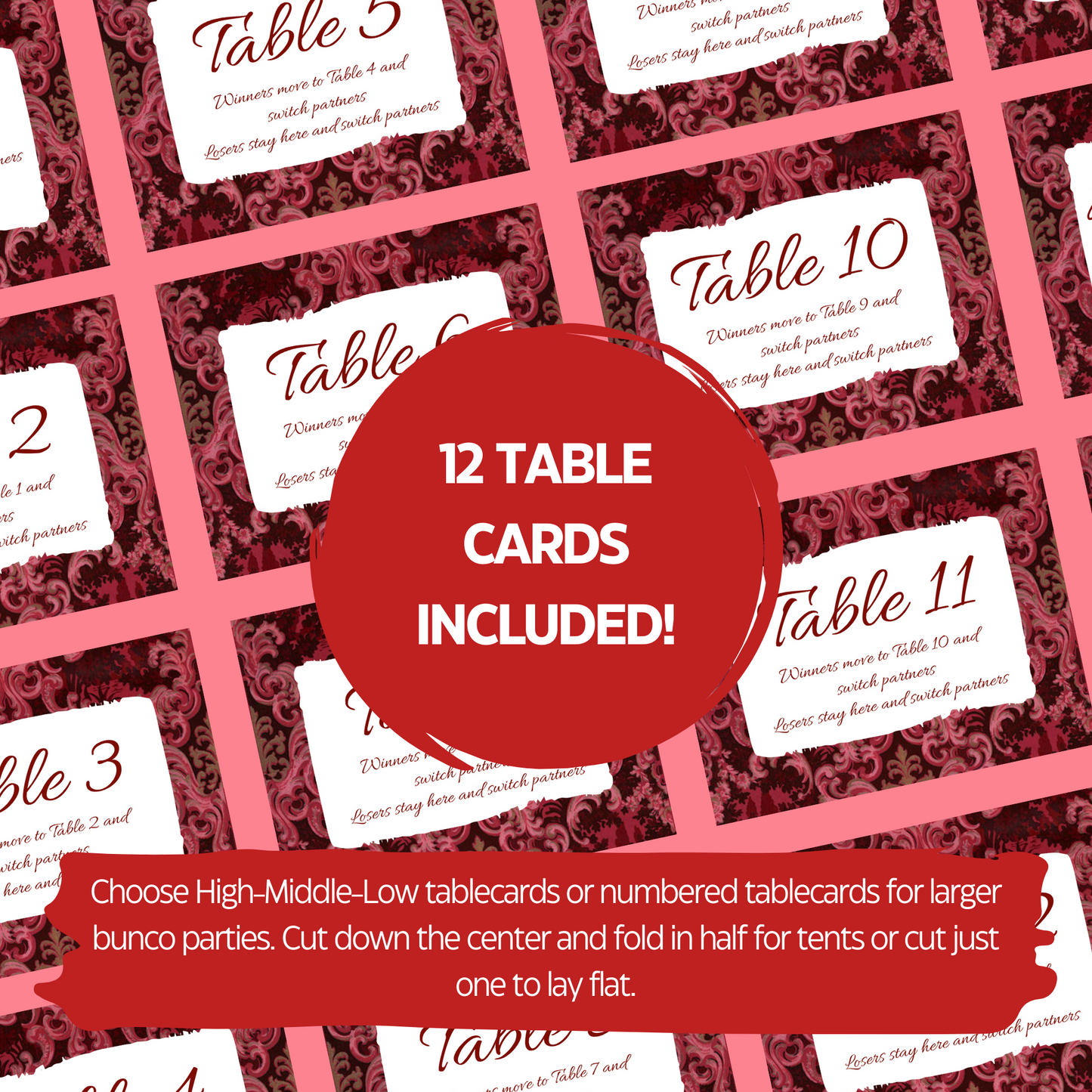 Galentine Bunco Set