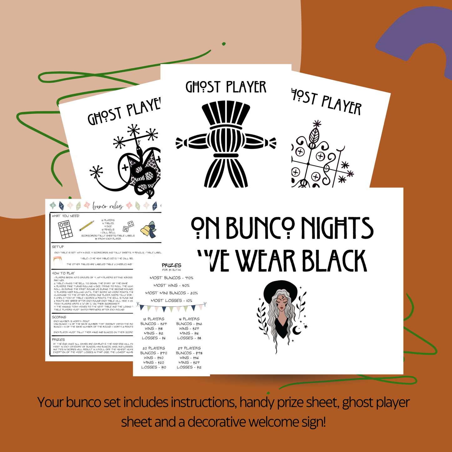 Coven Bunco Set